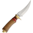 Marbles Hunting Knife, 4.5 satin finish stainless upswept blade, Brown wood handle, # 9 / MR573