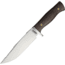 Marbles Knife, 10.63in Overall, 6in Satin 7Cr17Mov SS Blade, Brown Micarta Handle, SS Guard, Sawback Blade, Brown Leather Sheath, HK8720-120S