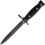 Marbles M-7 Combat Knife Fixed Blade Knife, 6.5in, Black, Composition Handle MR552