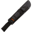 Marbles Machete Sheath With Stone Knife, Nylon, Black, For Use With 14in Machete, Orange Marbles Logo, Includes 3.5in X 1.625in X 0.5in Sharpening Stone, PO239 14
