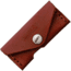 Marbles Mini Axe Damascus, 6.5in Overall, 2.5in Damascus Steel Axe Head With 1in Cutting Edge, Wood Handle, Brown Leather Sheath, MR464 / EG-743