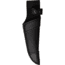 Marbles Scrimshaw Fixed Blade Knife, 7.25in Overall, 3.25in Satin SS Blade, Brass Guard, White Smooth And Stag Bone Handle With Scrimshawed Moose Artwork, Black Nylon Belt Sheath, BZ011162