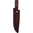 Marbles Stacked Leather Bowie Knife, 9 satin finish stainless clip point blade, Stacked leather handle, MR577 HHH-SEP-1