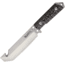 Marbles Tanto Fixed Blade Knife, 6.25 satin finish stainless blade, Black and gray sculpted G10 handle, HK8947-115GT