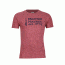 Marmot 74 Short Sleeve Men's Tee, Burgundy Heather, Extra Large, 59540-6823-XL