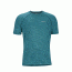 Marmot Accelerate Short Sleeve Shirt - Men's-Deep Teal Heather-XX-Large
