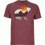 Marmot Alpine Zone Short Sleeve Tee - Men's-Burgundy Heather-Medium