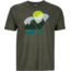 Marmot Alpine Zone Short Sleeve Tee - Men's-Olive Heather-Small