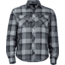 Marmot Arches Insulated Long Sleeve Flannel - Men's-Dark Coal-Small
