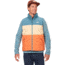 Marmot Ares Down Vest - Men's, Moon River/Light Oak/Tangelo, Extra Large, M14634-22505-XL