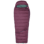 Marmot Argon 25 Sleeping Bag, Burgundy/Total Eclipse, Short, Left Zip, 29360-7408-LZ