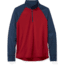 Marmot Baselayer 1/2 Zip - Mens, Brick/Dark Indigo, Large, 82080-7471-L