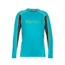 Marmot Boys Windridge w/ Graphic Long Sleeve, Deep Jade/Slate Grey, L, 50310-4783-L