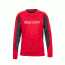 Marmot Boys Windridge W/ Graphic Long Sleeve T-Shirt, Tomato/Slate Grey, Extra Large, 50310-6981-XL