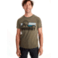Marmot Coastal Short Sleeve T-Shirt - Mens, Dark Olive Heather/Toasted Almond, Medium, 42430-5032-M