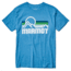 Marmot Coastal Short Sleeve T-Shirt - Mens, True Royal Heather, Small, 42430-8566-S