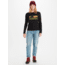 Marmot Coastal Tee Long Sleeve - Womens, Black/Military Green, Medium, M13281-20715-M