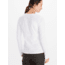 Marmot Coastal Tee Long Sleeve - Womens, White/Rose Gold, Medium, M13281-20753-M