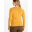 Marmot Coastal Tee Long Sleeve - Womens, Yellow Gold, Small, M13281-9472-S