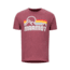 Marmot Coastal Tee SS - Mens, True Burgundy Heather, Large, 42430-7868-L