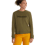 Marmot Crew Sweatshirt - Womens, Winter Moss, Large, M13641-16285-L