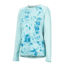 Marmot Crystal Long Sleeve - Womens, Blue Tint Mind Game, Small, 49630-8402-S