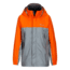 Marmot Demo, Boy's PreCip Jacket, Grey Storm/Bright Orange, M, 50900-1785-DEMO