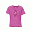 Marmot Demo, Girl's Post Time Tee SS, Neon Berry Heather, M, 59220-8623-DEMO