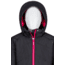 Marmot Demo, Girl's Val D'Sere Jacket, Black/Bright Ruby, M, 76680-1853-DEMO