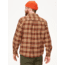 Marmot Doran Midweight Flannel Long Sleeve - Mens, Chocolate, 2XL, M14661-22262-XXL