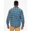 Marmot Doran Midweight Flannel Long Sleeve - Mens, Moon River, Large, M14661-1904-L