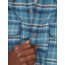 Marmot Doran Midweight Flannel Long Sleeve - Mens, Moon River, Large, M14661-1904-L