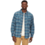 Marmot Doran Midweight Flannel Long Sleeve - Mens, Moon River, Large, M14661-1904-L