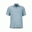 Marmot Eldridge Short Sleeve Shirt - Men's, Blue Granite, Extra Large, 62220-3967-XL