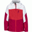 Marmot Elise Jacket - Girl's-Bright Ruby/White-X-Large