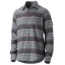 Enfield Flannel Long Sleeve - Mens-Steel Heather Stripe-X-Large