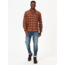 Marmot Fairfax Novelty Lightweight Long Sleeve Flannel - Mens, Chocolate, Large, M14658-22262-L