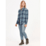Marmot Fairfax Novelty Lightweight Long Sleeve Flannel - Womens, Arctic Navy, Medium, M14836-2975-M