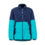 Marmot Girl's Lariat Fleece - Kids, Blue Tile/Arctic Navy, Medium, 89790-BlTile/ArcNavy-M-DEMO