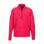 Marmot Girls Rocklin 1/2 Zip Fleece Jacket, Hibiscus, L, 89020-6205-L
