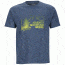 Marmot Halation Tee Short Sleeve - Men's -Navy Heather-Medium