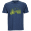 Marmot Halation Tee Short Sleeve - Men's -Navy Heather-X-Large