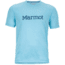 Marmot Impact Short Sleeve Shirt - Men's-Light Blue Heather-Medium