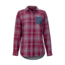 Marmot Lakota LtWt Flannel Long Sleeve - Womens, Claret/Storm Chambray, Medium, 47210-C/SC-M-DEMO