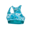 Marmot Layer Up Sports Bra - Womens, Malachite Jet Stream, Extra Small 59830-8656-XS
