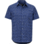 Marmot Lykken Short Sleeve Shirt - Men's, Arctic Navy Angles, Medium, 44060-8279-M
