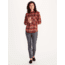 Marmot Maggie Midweight Long Sleeve Flannel - Womens, Picante, Medium, 47170-6740-M