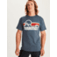 Marmot Coastal Short Sleeve Tee - Mens, True Navy Heather, Large, 42430-8854-L