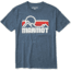 Marmot Coastal Short Sleeve Tee - Mens, True Navy Heather, Large, 42430-8854-L