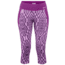 Marmot Midweight Meghan Capri - Womens, Grape Textured Ikat, Large, 13180-8627-L